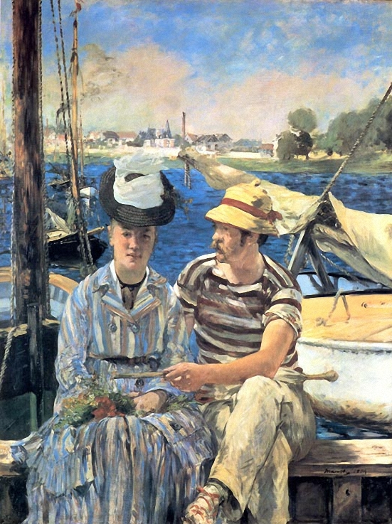 Argenteuil by Edouard Manet, 1874
